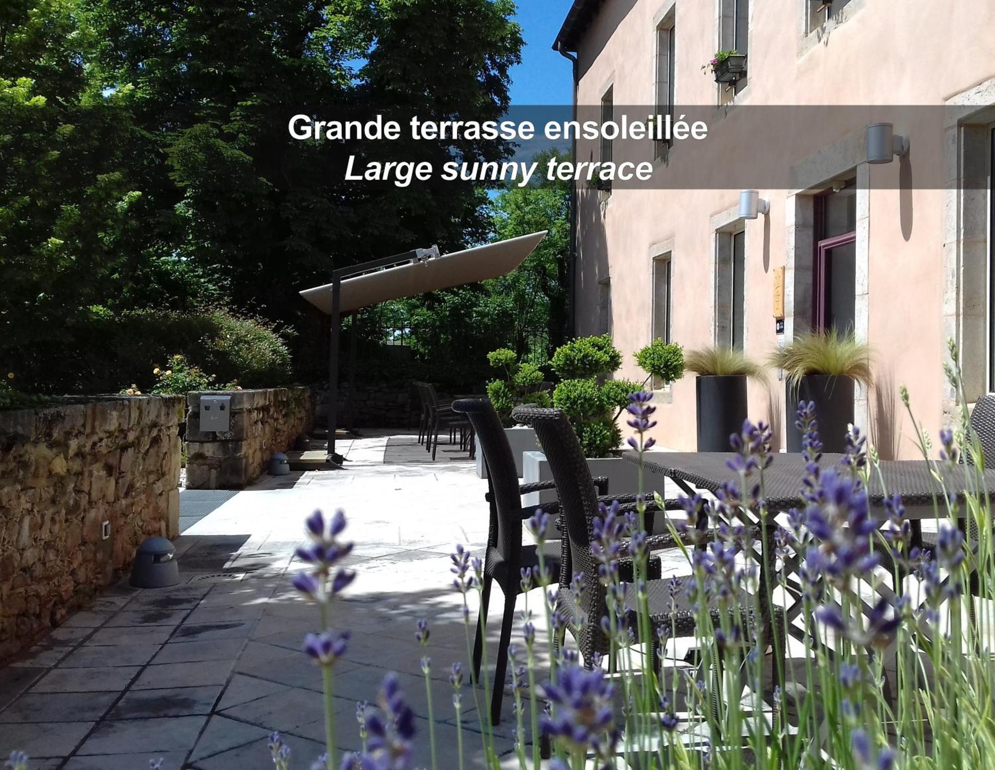 Hotel La Ferme De Bourran Rodez - Parking Prive Gratuit Kültér fotó