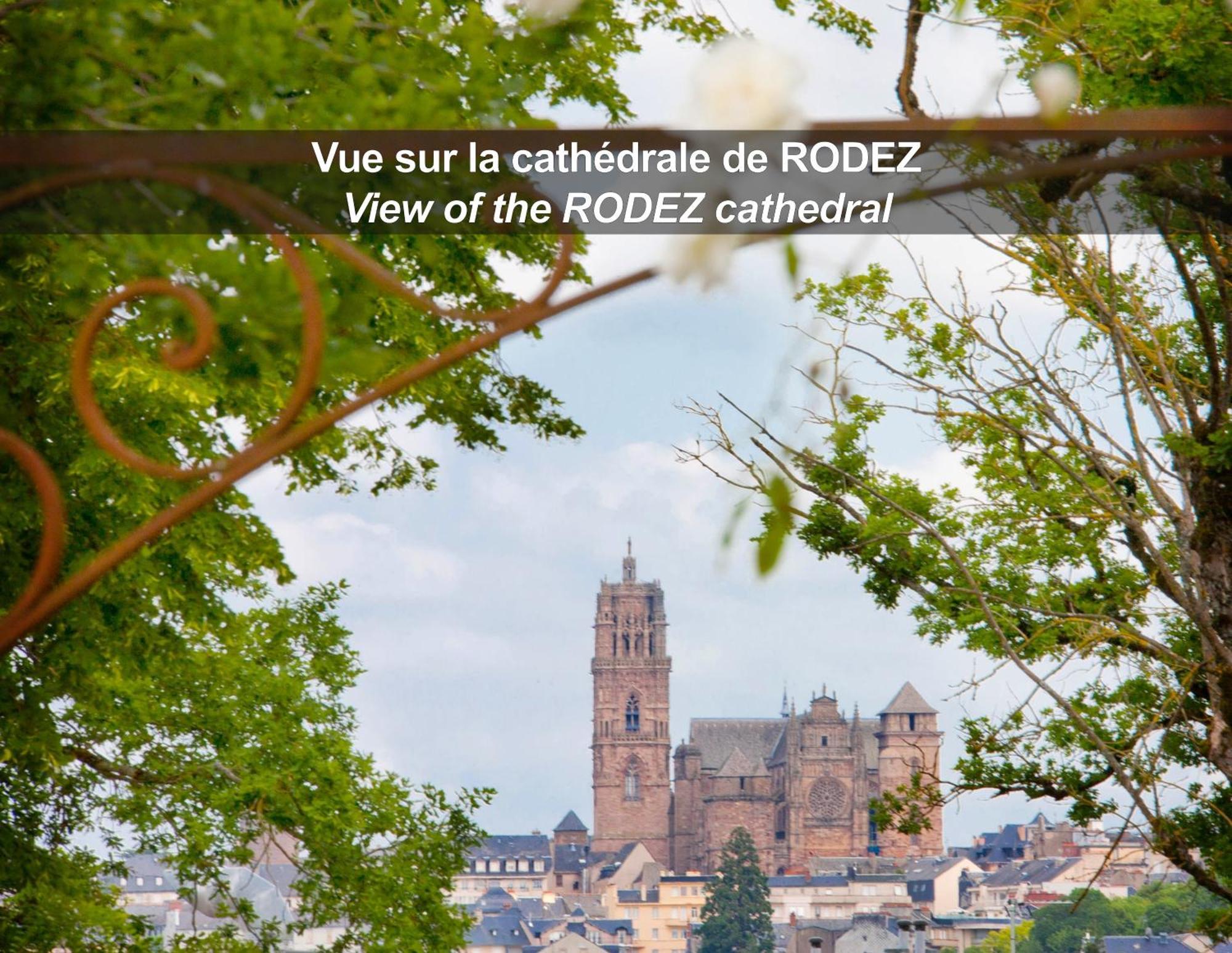 Hotel La Ferme De Bourran Rodez - Parking Prive Gratuit Kültér fotó